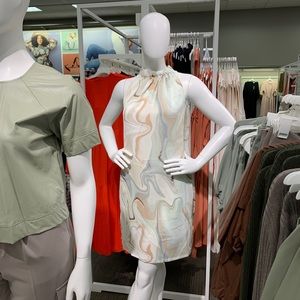 Size S printed high neck dress - prologue